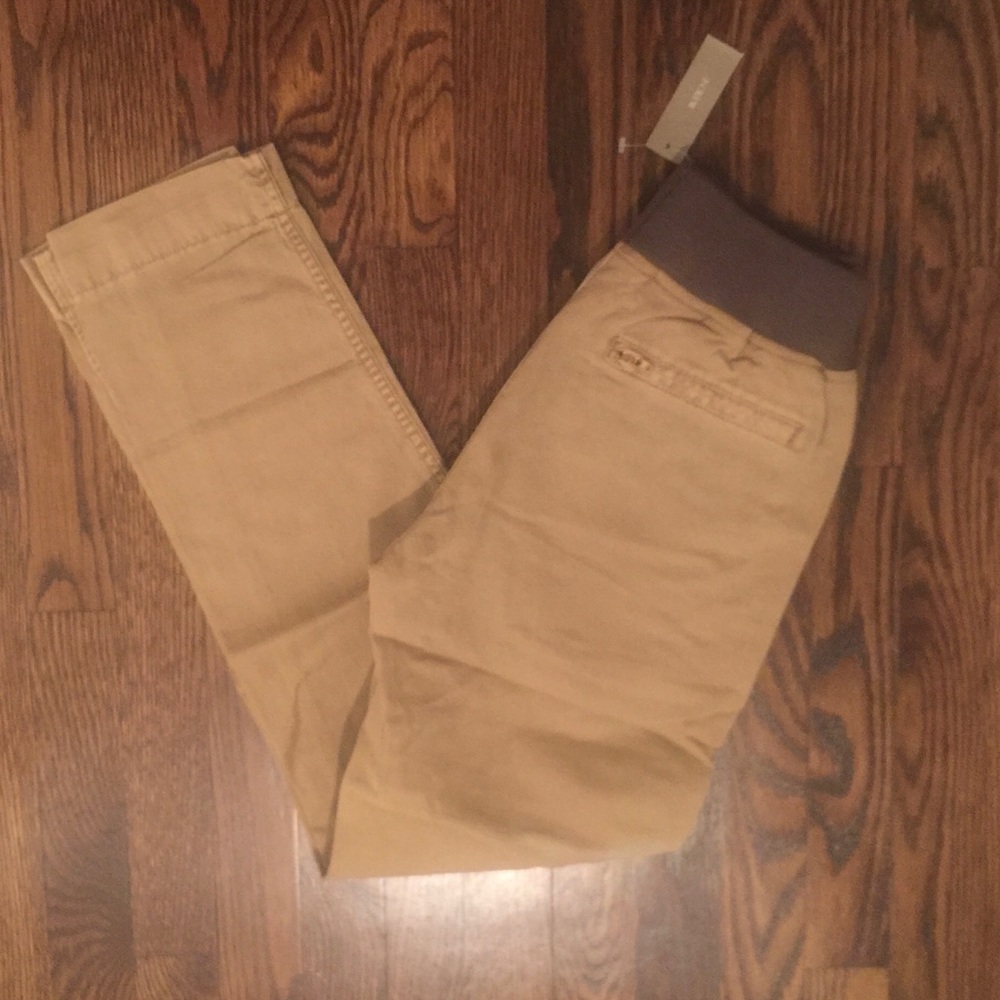 J. Crew Pull-On Khaki Chinos size 00